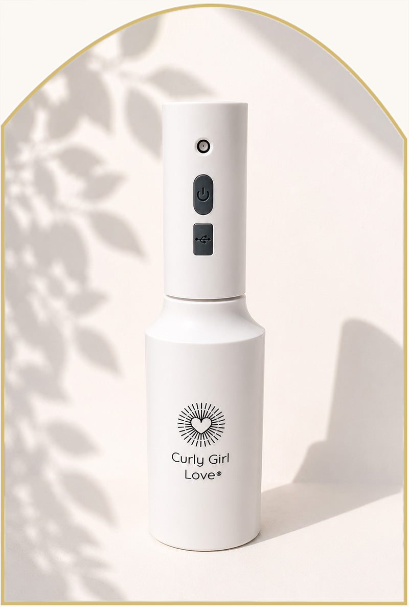 Curly Girl Love Elektrische mistverstuiver WIT (oplaadbaar)