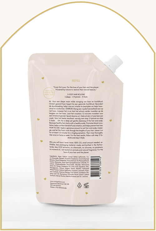 Curly Girl Love Cleaning Shampoo 200 ml REFILL