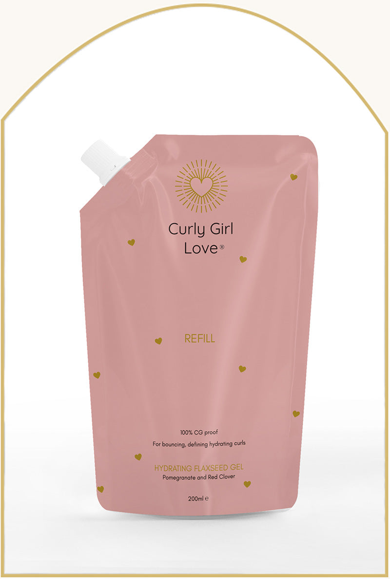 Curly Girl Love Hydrating Flaxseed Gel 200ml REFILL