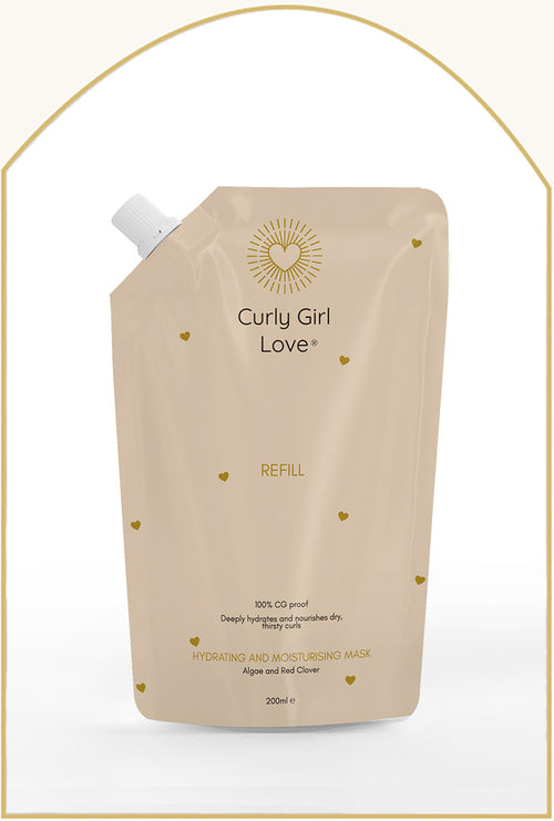 Curly Girl Love Hydrating and Moisturising Mask refill 200ml
