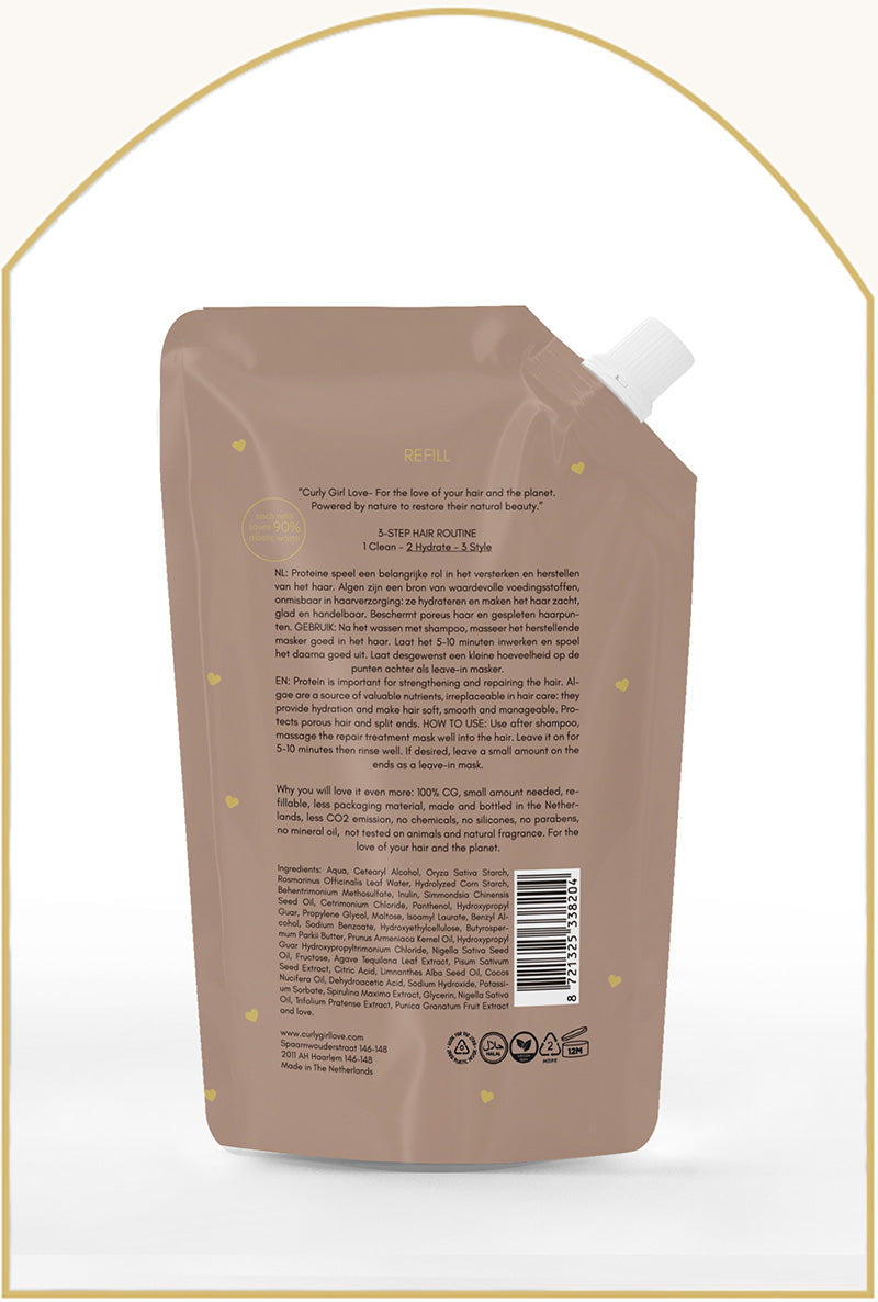 Curly Girl Love Repair Treatment Protein Mask 200ml REFILL