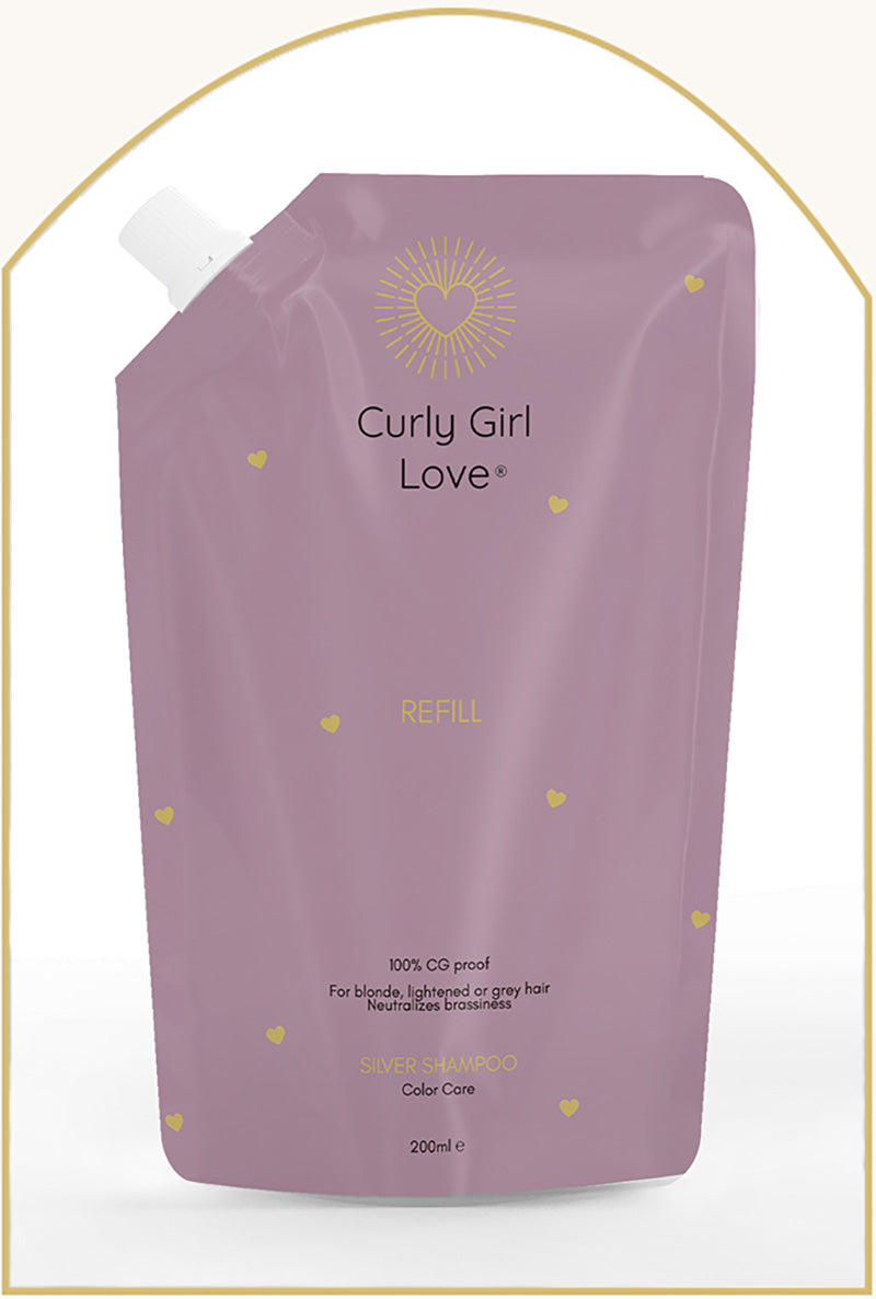 Curly Girl Love Silver Shampoo 200ml REFILL